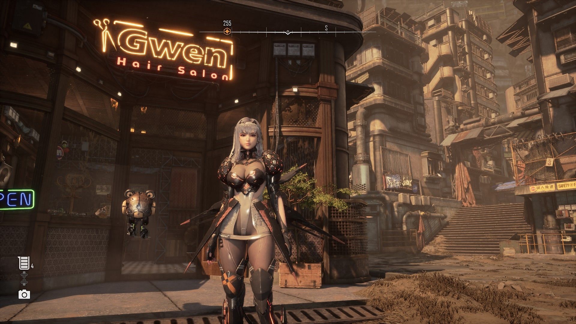 Modernia's outfit remains one of the best (Image via Shift Up)